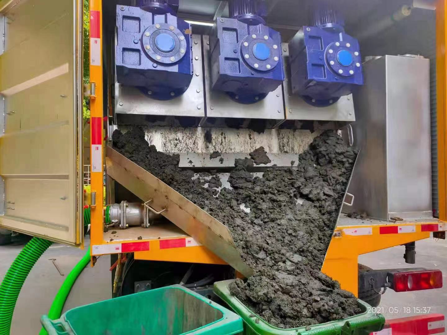 颍州化粪池清掏城市维护站-泥浆净化干湿分离处理